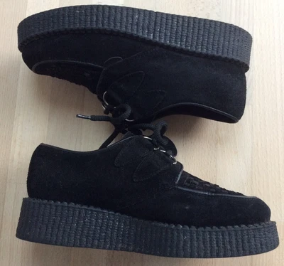 £45 • Buy Underground Original Wulfrun Creeper Black Suede UK Size 4 Single Sole