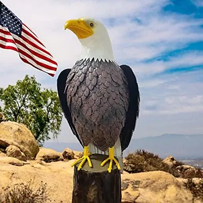  Bald Eagle Outdoor Metal Yard Art Statue And Sculpture For Garden Lawn Patio  • $81.58