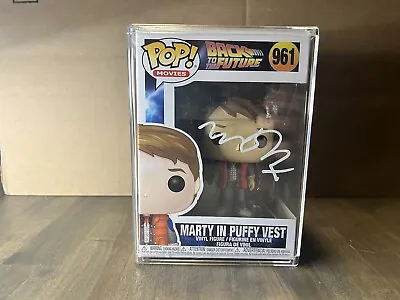 Michael J Fox Signed Marty Back To The Future Pop Funko 961 Autograph Beckett • $399
