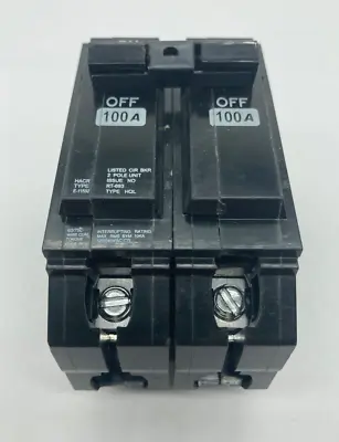 THQL2100 2 Pole 100 Amp 120 240VAC Plug In Type HQL Generic Main Circuit Breaker • $29.89