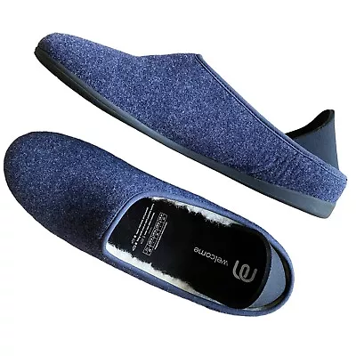 Mahabis Size 12 Men's Classic Slipper Minimal Premium Felt Upper Wool Lining • $32