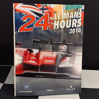 2010 Le Mans 24 Hours Official Yearbook Annual English Audi R15 Tdi Peugeot 908 • £95