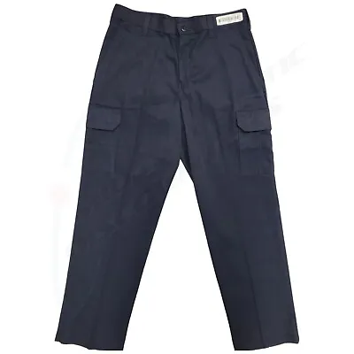 NEW Cintas Men's Comfort Flex Navy Blue Cargo Work Pants 270-20 • $18.99
