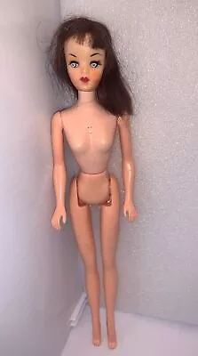 Vintage Polly Doll Jilmar 11-1/2” Walker Brunette REPAIRED Barbie Clone (CL22) • $49.99