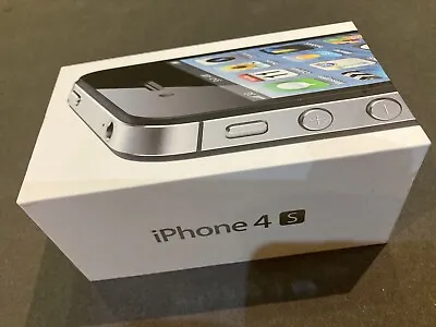 Apple IPhone 4S 16GB Empty Box - User Guide & Apple Stickers Included • £2.25