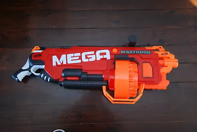 NERF Mega Mastodon Blaster 24 Dart Gun Nerf Dart Gun Large Automatic Nerf Gun • $50