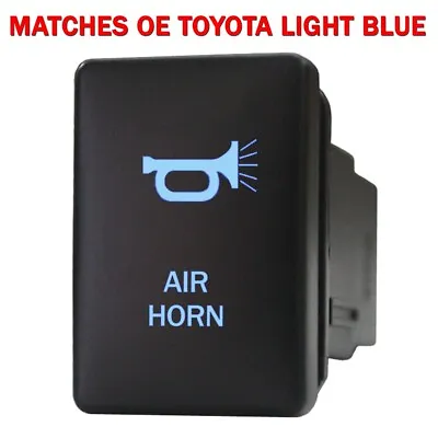 AIR HORN 9B54NBM Push Switch 12V For Toyota Tacoma Tundra LED NEW BLUE MOMENTARY • $20.95