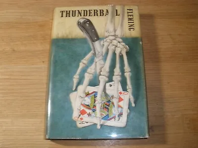 Thunderball - Ian Fleming (HC 1961) UK - 1st Printing - James Bond • $730