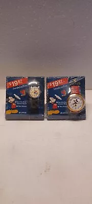 Vintage Mickey Mouse Collection LORUS Watches -Goofy And Mini Mouse Lot Of 2 • $100