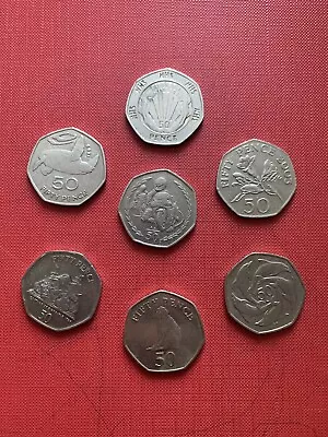 Rare 50p Coinscommorative Collectableunique • £62