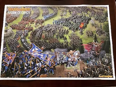 Warhammer Storm Of Chaos Poster • £5.41
