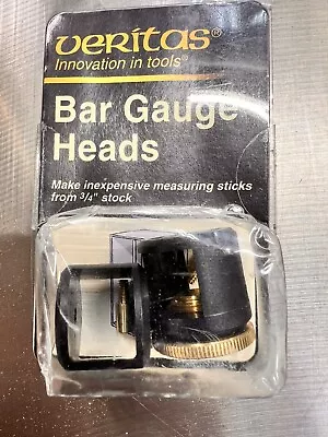 Veritas Innovation In Tools Bar Guage Heads  With Hard Maple Bars Included • $24.99