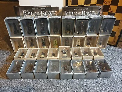 £230 • Buy Complete Lord Of The Rings Chess Set. Collectors The Final Battle. First Series