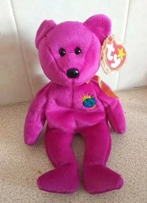 TY Beanie Baby Rare Millenium Bear With Tag Retired • £12.99