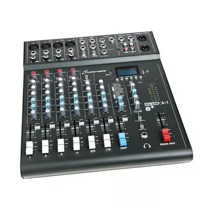 Studiomaster Club XS 8+ Compact Mixing Desk (NEW) • £167.50