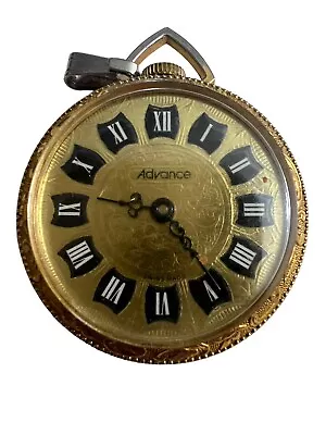 Vintage Advance Pendant Mechanical Wind Up Watch Working • $20