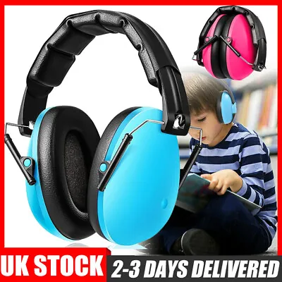 Children Hearing Protectors Kids Infant Ear Defenders Noise Cancelling Ear Muffs • £10.89