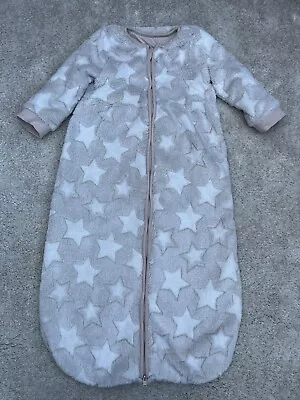 Next Baby 2.5 Tog Supersoft Fleece Long Sleeve Sleeping Bag  6-12 Months • £8