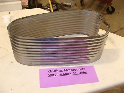  Mercury Kiekhaefer Mark 58 Outboard 45hp Hood Cowl Cowling Wrap Engine Cover • $88