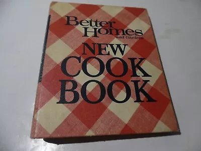 Vintage Better Homes & Gardens New Cookbook 5 Ring Binder 1968 Cooking • $9.95