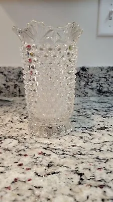 Vintage Thousand Eye Vase Almost 7in • $21