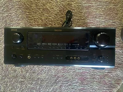 Denon AVR-2307CI 7.1 CH Multi Zone Home Theater Receiver Works Watch Video • $50