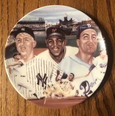 Sports Impression 4  Plate  Mickey Willie & The Duke - 1986 Vintage • $11.50