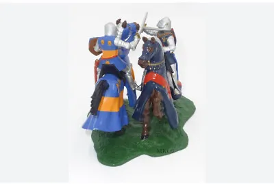Britains 40240 Medieval War Mounted Knights Dueling Battle Of Agincourt New • $29.99