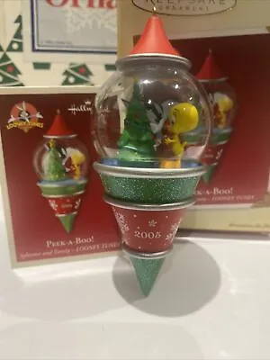 £9.99 • Buy Peek-A-Boo Christmas Hallmark Keepsake Looney Tunes Ornament New In Box