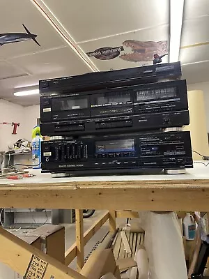 Fisher RS-911A AM/FM Stereo Receiver Cassette Deck CR-W911 Record Player MT-911 • $299.99