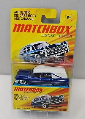  Matchbox Lesney Edition '63 Cadillac Hearse Mint Car & Box On Card NIB • $29.99