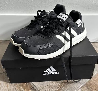 Adidas Retrorun Core Black Running Shoes • $14