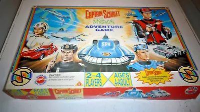 Captain Scarlet And The Mysterons Adventure Board Game • £9