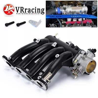 D15 D16 D Series Intake Manifold +70mm Throttle Body For Honda Civic CRX DEL SOL • $173.90