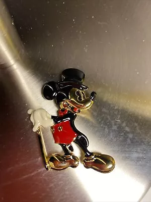 Napier Disney MICKEY MOUSE Brooch Pin Disney Jewelry • $29.99