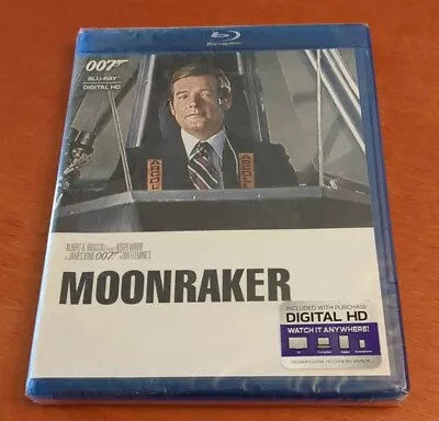 Moonraker Blu-ray Roger Moore  Lewis Gilbert  Lois Chiles  Michael Lonsdale • $19