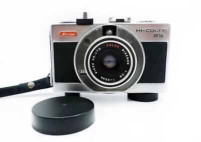 Vintage Ricoh Hi-Color 35 Half Frame Viewfinder Camera (WORKING) • $55
