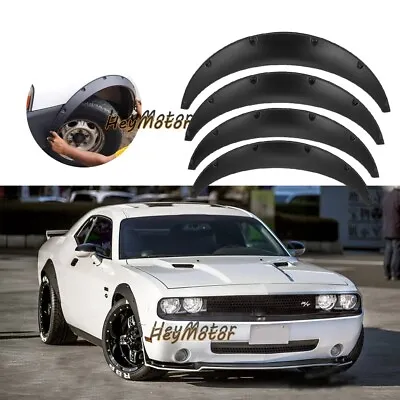 For Ford Mustang Fender Flares Flexible Wide Body Kit Extension Wheel Arch 4.5  • $62.99