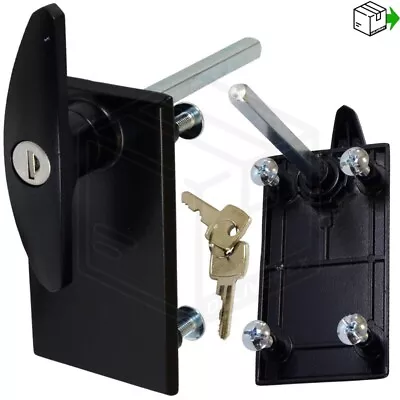 NEW GARADOR Garage Door Black T-Handle LOCK 1984 - 1999 Parts Spares Repair Kit • £15.49