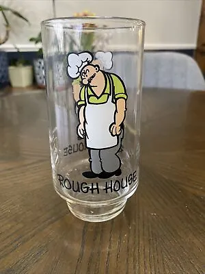 Vtg Coca-Cola Rough House Glass Tumbler 5.75   Kollect-A-Set Series Popeye 1975 • $7.99