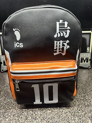 Haikyu!! Volleyball Club Mini Backpack Shōyō Hinata Karasuno High School Cosplay • $30