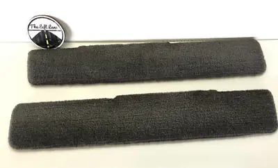 Volvo 740 & 940 Interior Door Panel Side Carpet Trim Grey OEM REAR Set • $36.99