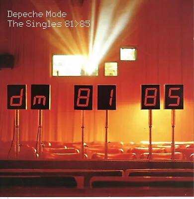 Singles 81 85 DEPECHE MODE CD 1998 AUSTRALIAN • $17.99