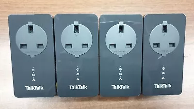 4 X D-Link TalkTalk DHP-P610AV Powerline Adapters Homeplugs 1000AV • £25.65
