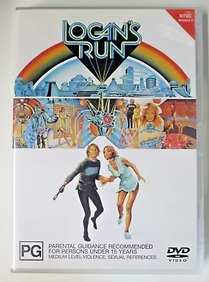 Logan's Run - Michael York Jenny Agutter Richard Jordan Farrah Fawcett - DVD • £4.93