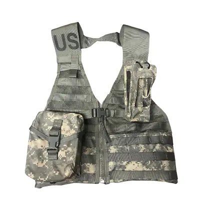 Molle II 3pc Fighting Load Carrier W/ IFAK Pouch & Radio Pouch  ACU UCP US ARMY • $18.99