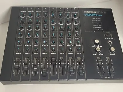 Vtg Boss BX-80 8 Channel Stereo Mixer Compact Roland Pro Audio Recording Studio • $129.99