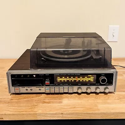 Vintage MCM Craig AM/FM Receiver Turntable & 8 Track Player Model H-360 Retro • $132