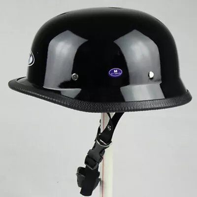 German Half Motorcycle Dirt Bike Helmet For Cruiser Chopper Biker Scooter DOT • $54.98