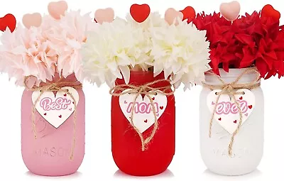 Mother's Day Gift Centerpieces Decor Mason Jars Set Best Mom Ever Gifts For Mom • $17.10